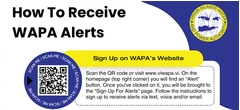 How to receive WAPA alerts